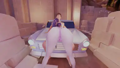Overwatch Widowmaker pompino da dietro