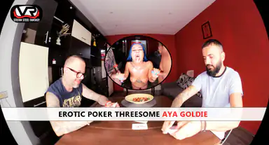 Trio al Poker Erotico Aya Goldie