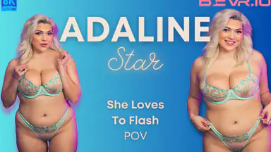 Adaline Star, atletica con curve e tette enormi