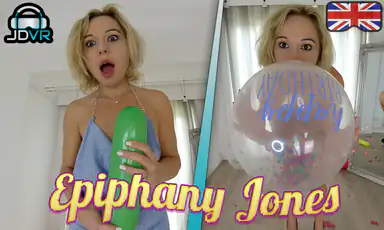 Balloon Popping with B2p Epiphany Jones