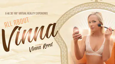 Tutto su Vinna: Masturbazione VR della Giovane Bionda Europea