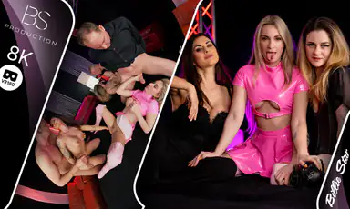 Orgy of 6 in the Club