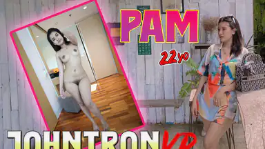 Elegante signora thailandese sedotta per un'avventura di una notte con Cam