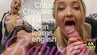 La scolaretta francese impara l'inglese III