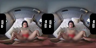 Fill Carolina Guerrero's pussy with cum in Virtual Reality