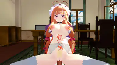Touhou: Yukari a cavallo