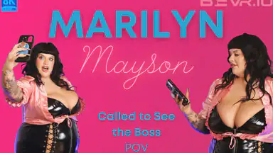 BBW con tette enormes al comando: Marilyn Mayson