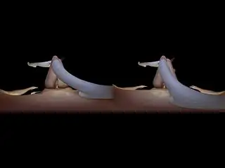 VRDIGEN BUNNY GIRL COSPLAY PERFORMS INTENSE LAP DANCE