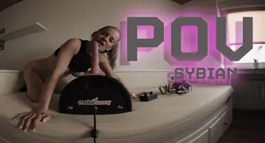 Sabdeluxe Calze a Rete POV Sybian