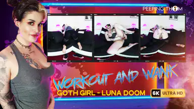 Luna Doom - Ragazza Goth - Allenamento e Seghe