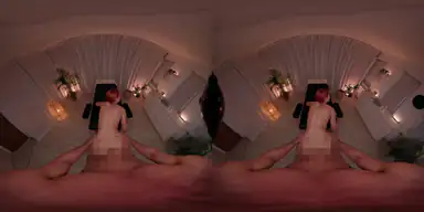 VR pornnow 180° Feature: Dolly Dyson Squirting Massage