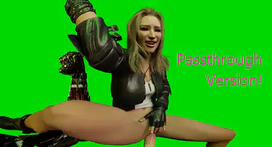 Alt Cunningham e Johnny Silverhand nel Retro dell'Afterlife da Cyberpunk Parodia Passthrough