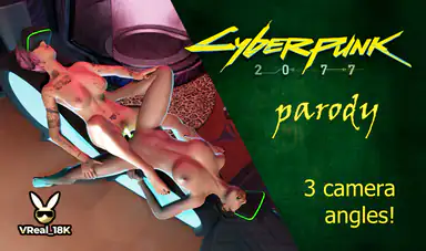 Forbiciata con Dildo Luminoso e Visore VR