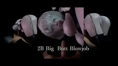 2B grande culo pompino - Parodia xxx