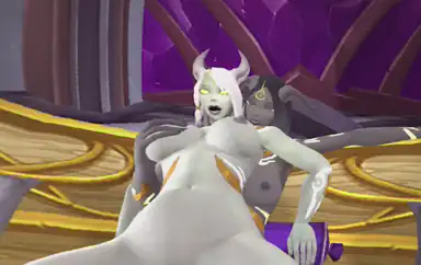 Shemale Lightforged Draenei Ride Warcraft