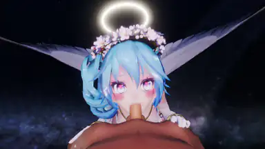 Vocaloid Miku pompino angelico